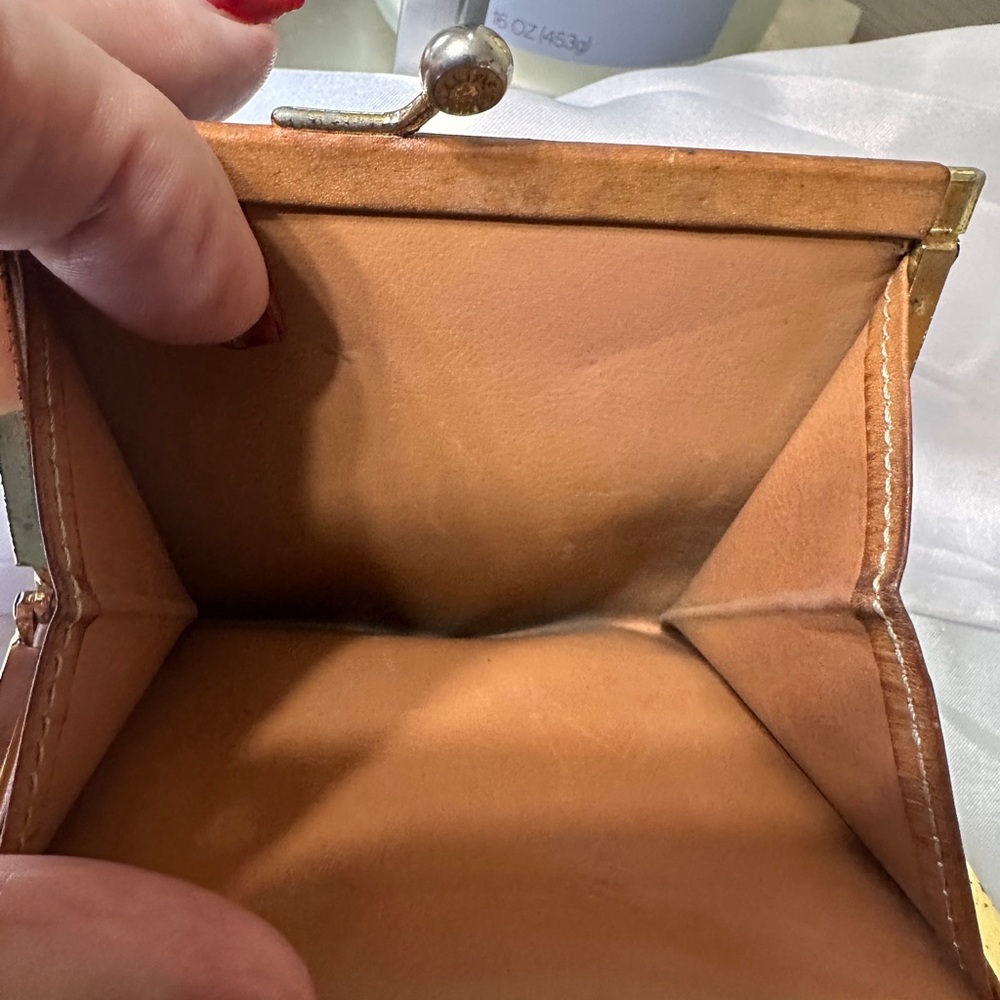 Celine Tan and Brown Leather Wallet - Picture 9 of 9